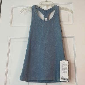 New Lululemon Cool Racerback Washed Chambray